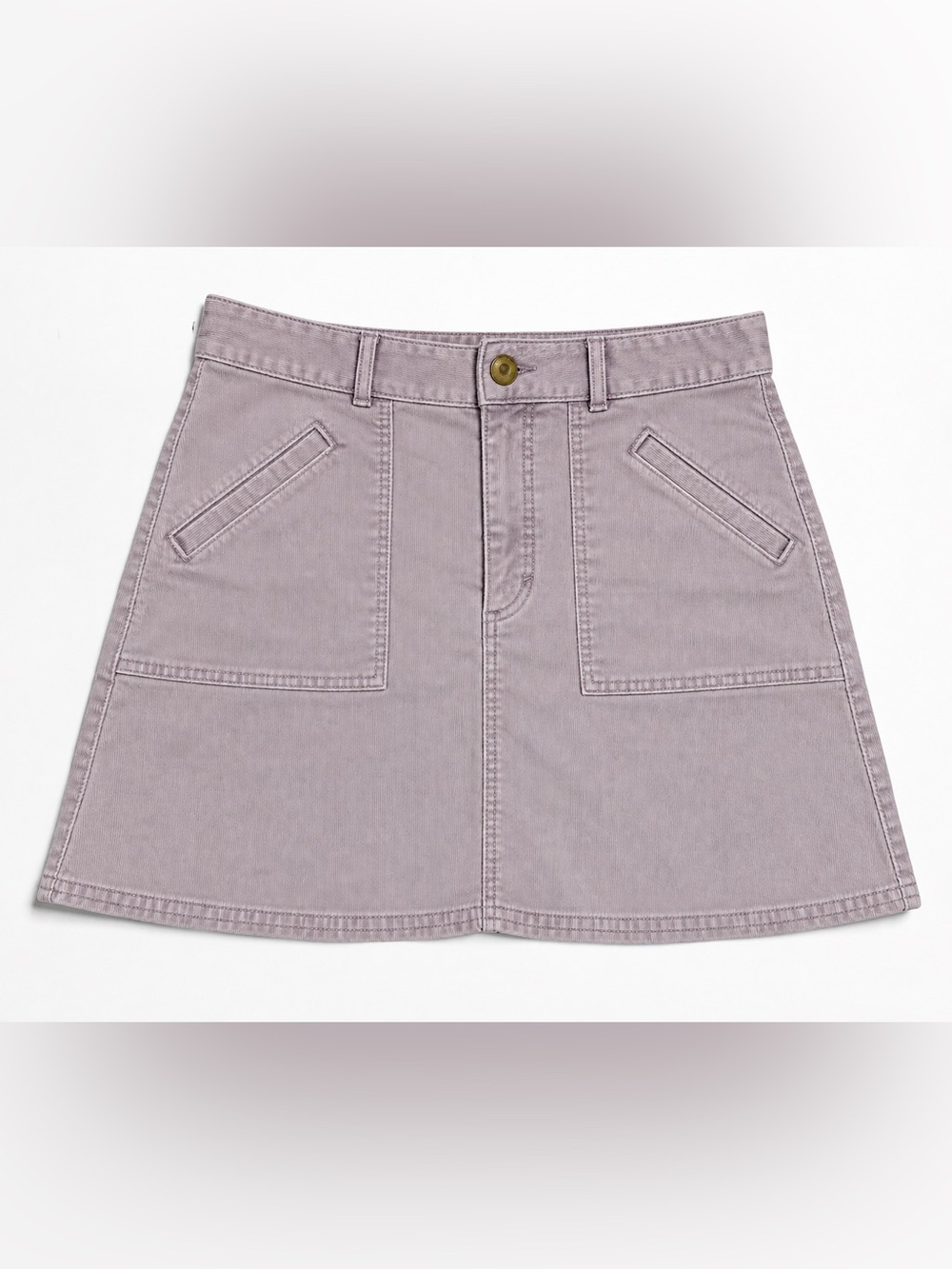 Women’s Lavender Casual Pocket Skirt - Unbranded